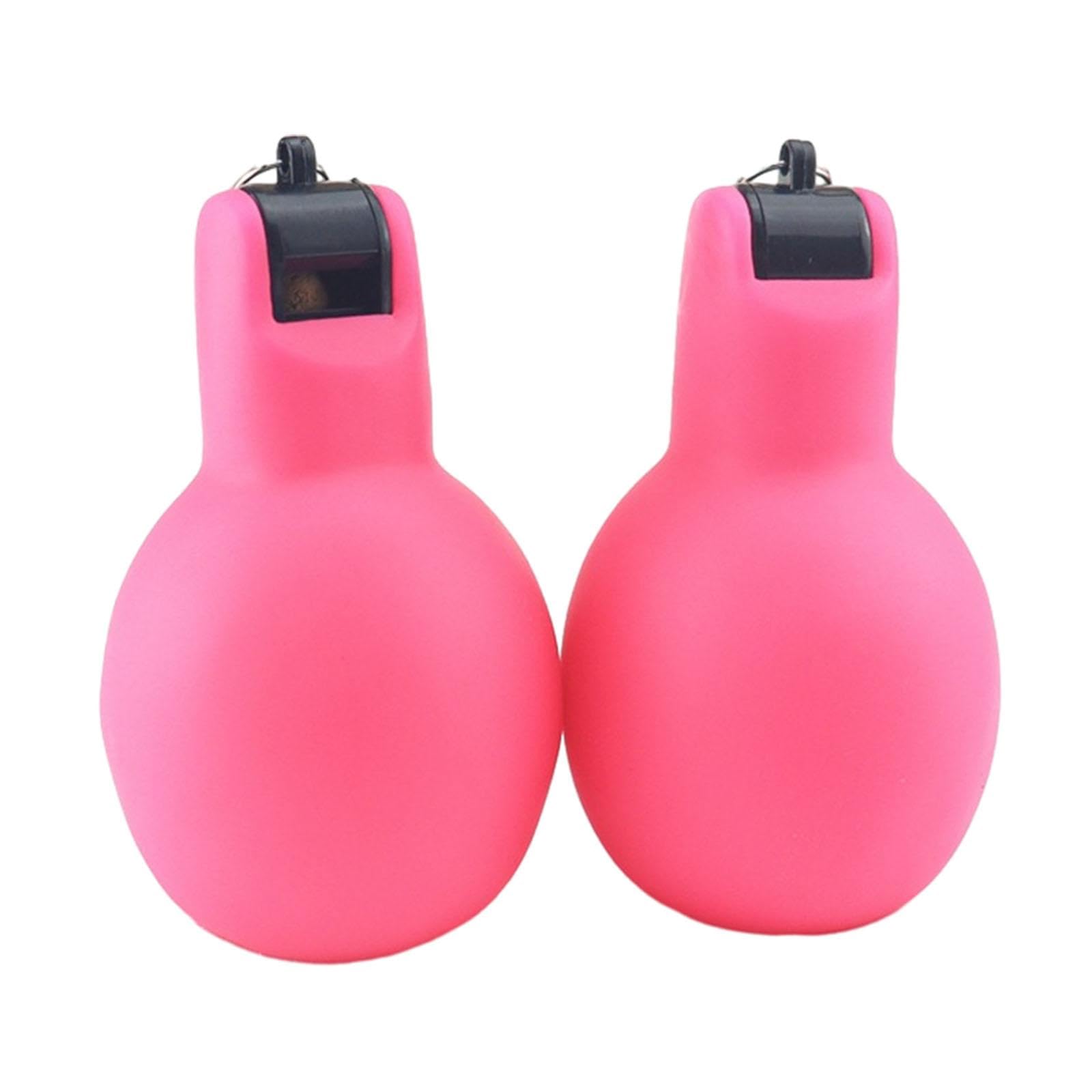 CALANDIS™ 2 Pieces Hand Squeeze Whistles Manual Loud for Training Referees Home School Pink | Safety Whistles | Emergency Gear | & Hiking | Outdoor Sports-image-30