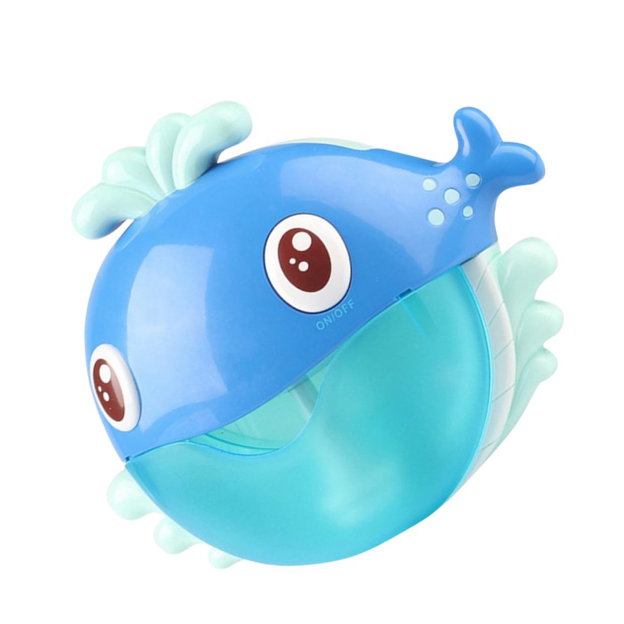 Máquina de Burbujas para Baño Infantil Forma de Ballena, Juguete de Baño de Plástico Seguro, sin Batería, Adecuado Bebés, Control Sencillo y Diseño Compacto para Diversión