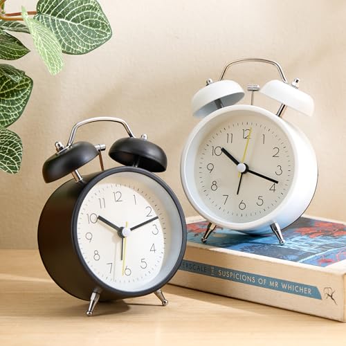 Image of Home Centre Casablanca Orbit Alarm Table Clock - 8.5x5.5x12cm
