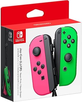 Nintendo Switch Nintendo Switch Joy-Con Nintendo Switch Joy-Con (L/R)-Neon Green/Neon Pink (EUR