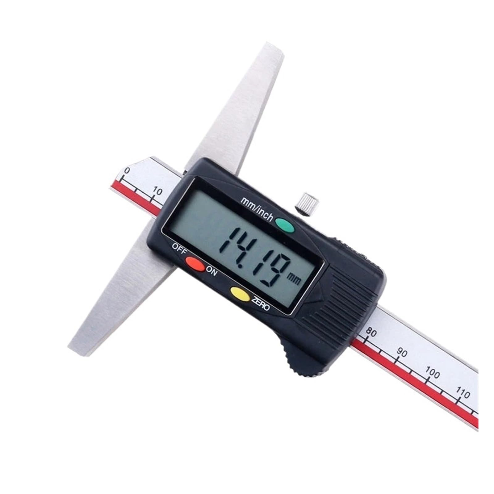 Calibrador Digital De Profundidad De 0 A 150 Mm, 200 Mm Y 300 Mm, Calibre Vernier De Acero Inoxidable De Un Solo Gancho, Instrumentos De Medición Electrónicos,0-300mm