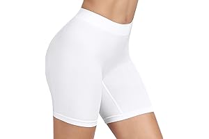 White Slip Shorts For Women Under Dresses