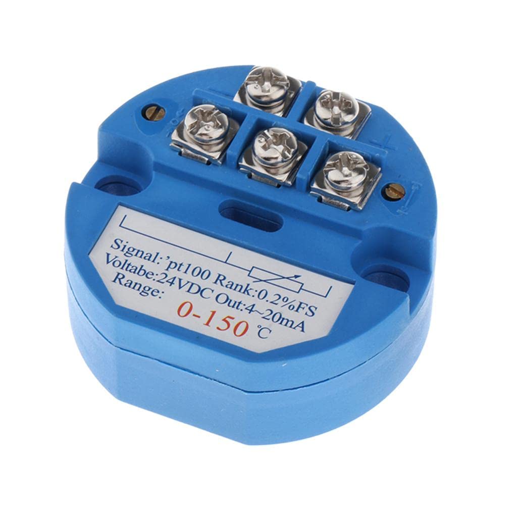 VELURA Temperature Sensor Transmitter Module 24VDC 4-20MA PT100 SBW 0-150 Degree|1 Piece Temperature Transmitter Module PLC Temperature Modules| Control Systems & PLCs |Business & Industrial-image-49