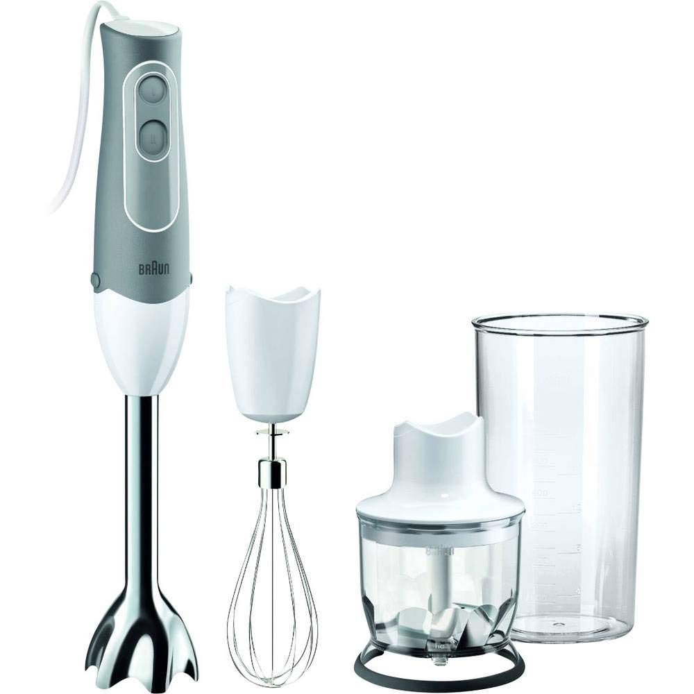 Braun MQ 525 – Blender (Plastic, Stainless Steel, Grey, White)