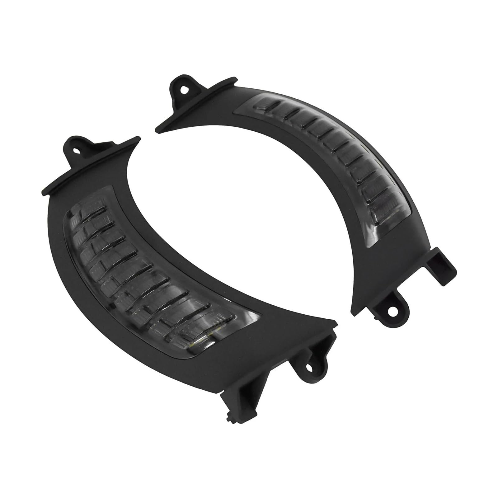 ZHANGTONG Intermitentes para Moto, Indicador de señal de Giro Lateral Delantero para Motocicleta, Luces de Marcha para Ha&rley para Touring Road para Glide FLTRX 2014-Late