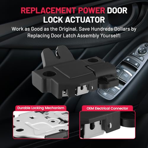 Image of SYERAL Trunk Latch Lock Actuator Compatible with Lexus ES350 2007-2012 Replaces 64600-33140 6460033140 APDLA0153 SM1607