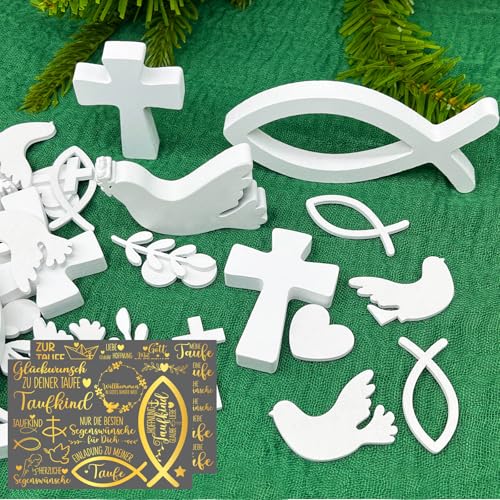 Kommunion Deko – Christliche Streudeko für Erstkommunion...