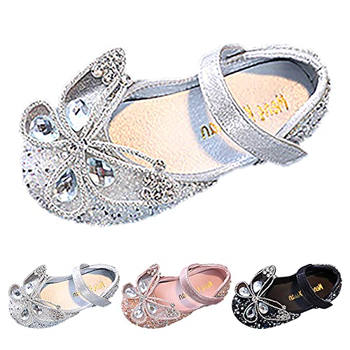 Children's Shoes Children's Dance Shoes Girls Dress Performance Princess Shoes Rhinestone Suede Boots2