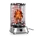 oneConcept Kebab Master - Parrilla eléctrica giratoria, Kebab máquina, Pollo, Gyros, Barbacoa vertical, Grill eléctrico, 1800 W, Reparto calor 360°, Desmontable y apto para lavavajillas