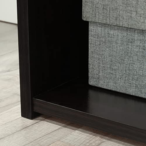 Image of Sauder Beginnings 3-Shelf Bookcase, Bookshelf with Adjustable Storage Shelves, in Med Wood Finish