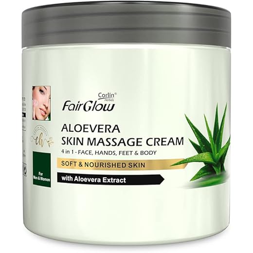 Corlin Fairglow Aloe Massage Cream 800g - Multipurpose