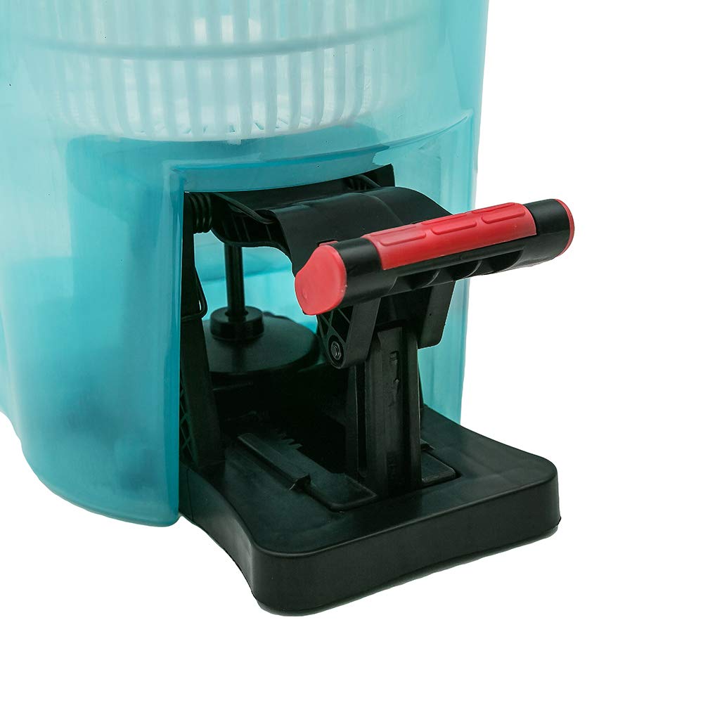AQUABLADE Mop360 - Balai à serpillière rotative en Microfibre et Seau à pédale