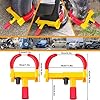 Heavy Duty Wheel Clamp Lock Cars Trailer Caravan Security Anti Theft Car Locking Claw New Pro DIY Van Caravan Motorhome Twin Pack #2