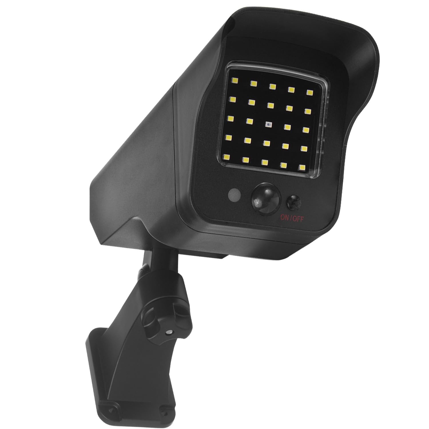 Maclean SOL1803S Caméra factice Solaire Clignotant LED détecteur de Mouvement LED éclairage Autocollant Gratuit