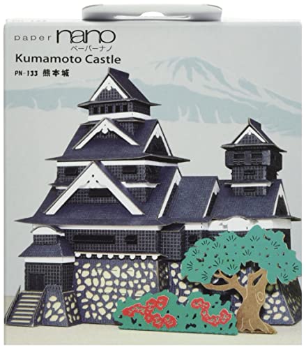 カワダ ペーパーナノ 熊本城 90mm×90mm×60mm PN-133