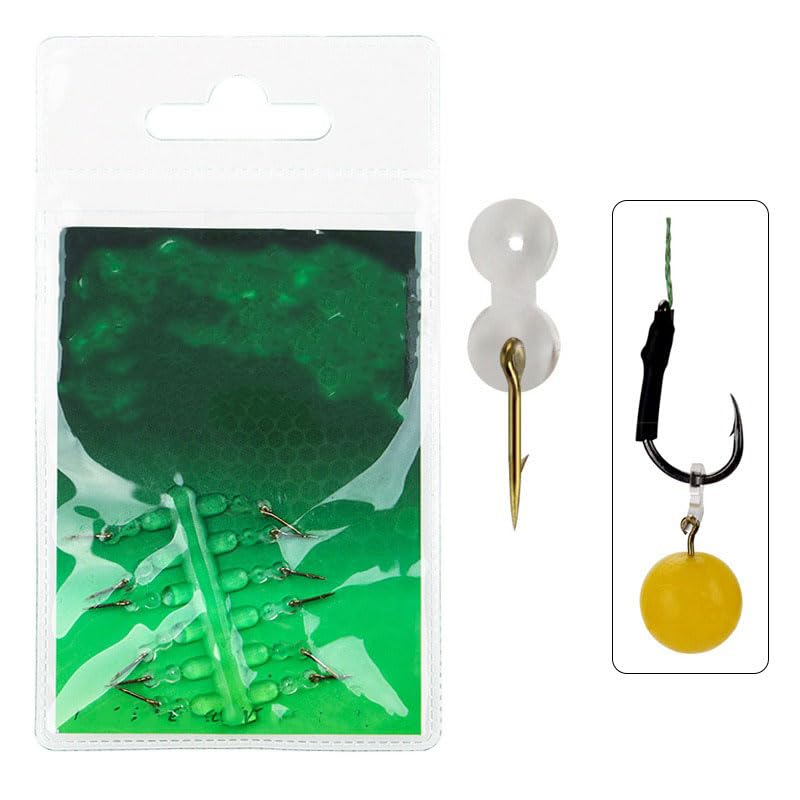 Set de 36 picos para carnada de pesca, varios tamaños miniatura 6