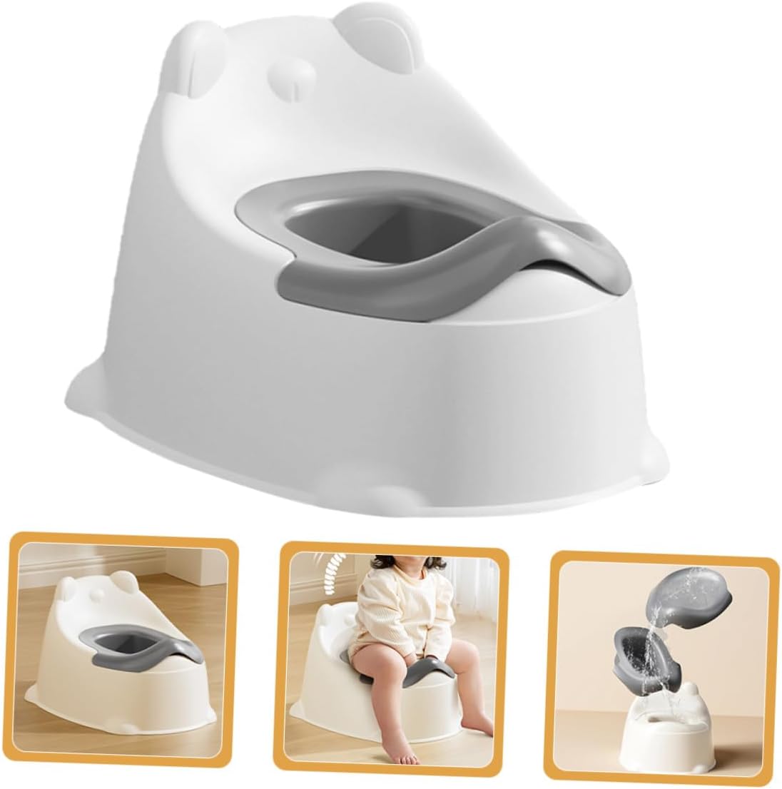 Portable Toilet Seat for Potty Training Lightweight Potty Chair with Material Travel-friendly Training Toilet for Boys and Indoor Outdoor Use