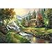 WFRH Spring Landscape Rompecabezas De Madera 520/1000/1500 Piezas Rompecabezas para Adultos Rompecabezas De Madera Juguetes para Niños