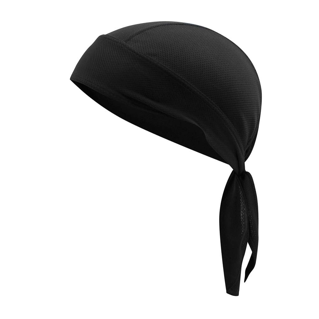 OPIAL Camouflage Silky Durags for Men Women Headwraps Cap Pirate Bandanas Turban Unisex Cap Headscarf Biker Hat Sport Bicycle Bandana (CK-1pc)