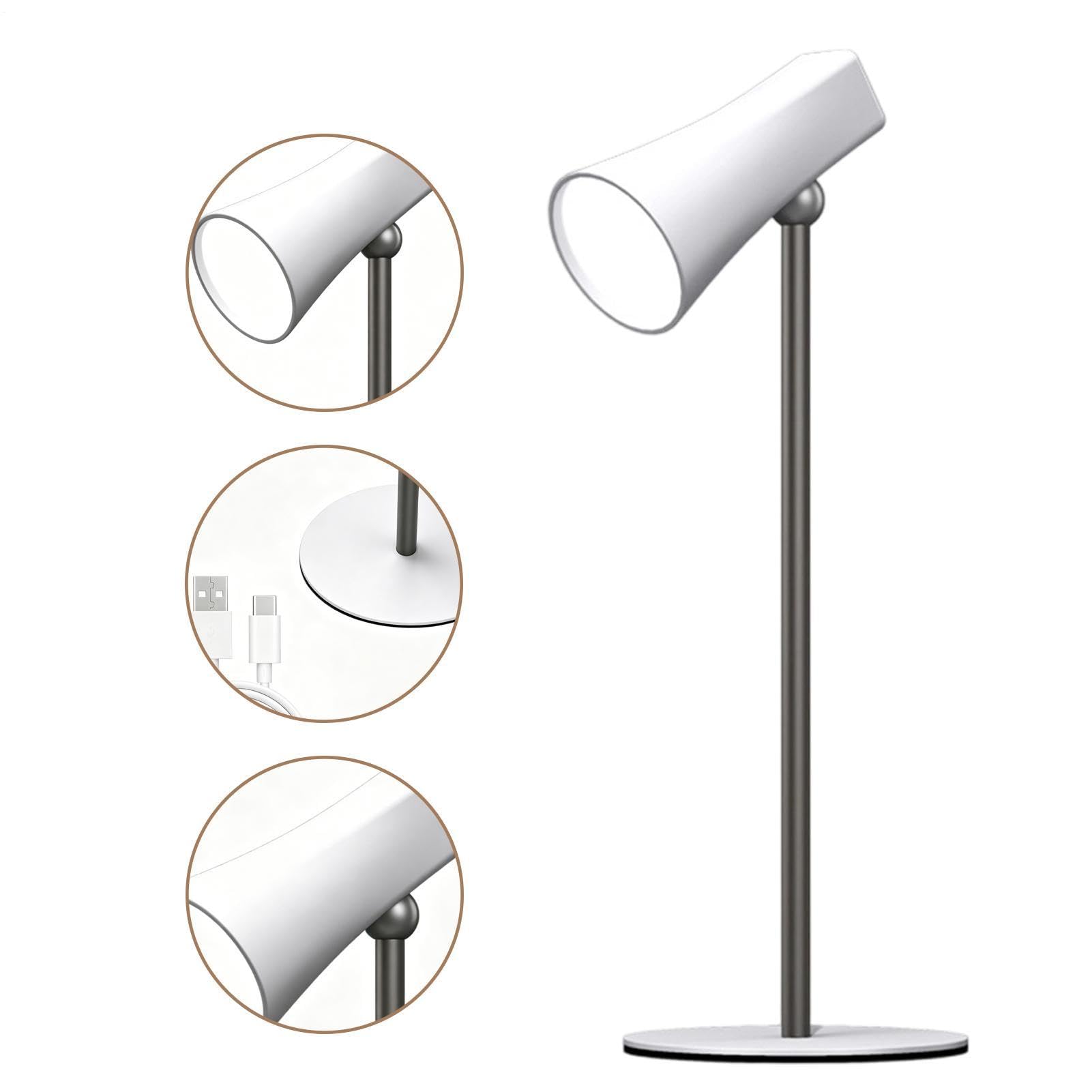 Lampada Tavolo Luce Ricaricabile Con Telecomando | Lampada Da Tavolo A Controllo Touch Per Camera Da Soggiorno Dormitorio Studio Lettura Famiglia Studenti Adolescenti