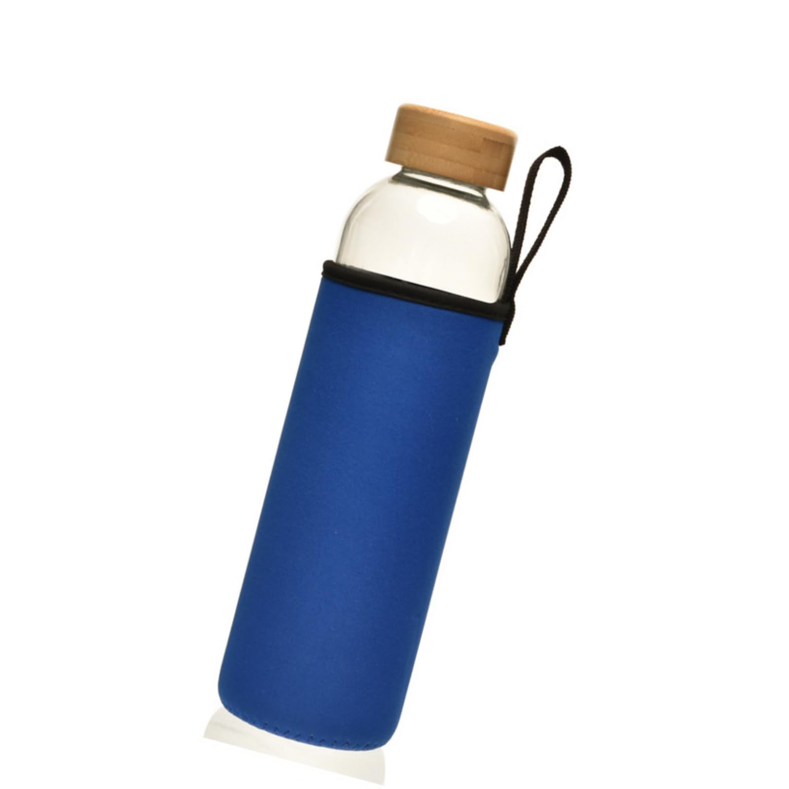 Xinsheinelry 750ml Glass Water Bottle with Cover and Nonrust Steel Infuser Temperature Resistant Tea Infuser