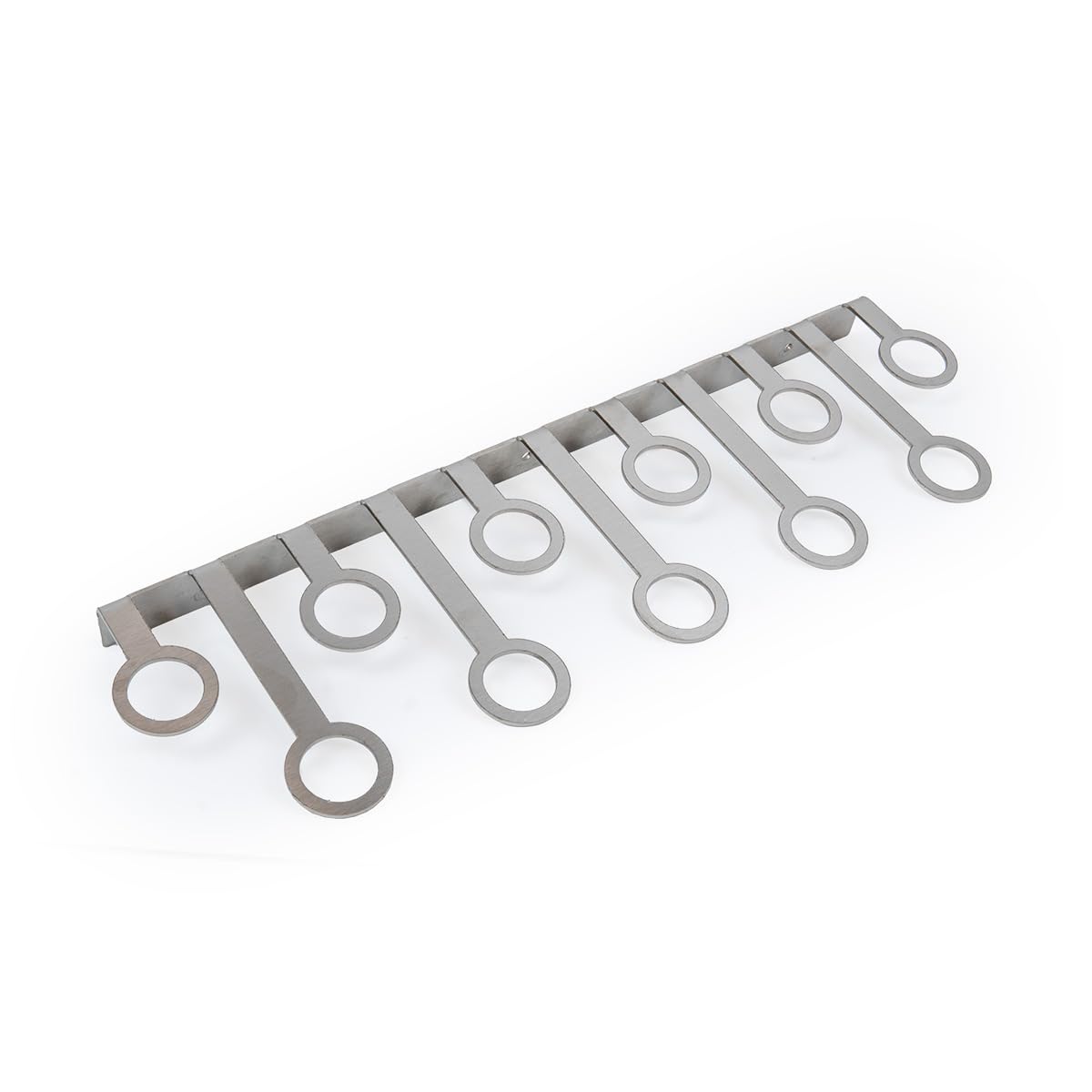 Sfere di sale dell'Himalayan con supporto a parete in acciaio inox, purificatore d'aria naturale e terapia del sale per la sauna (11 pezzi con supporto a parete)