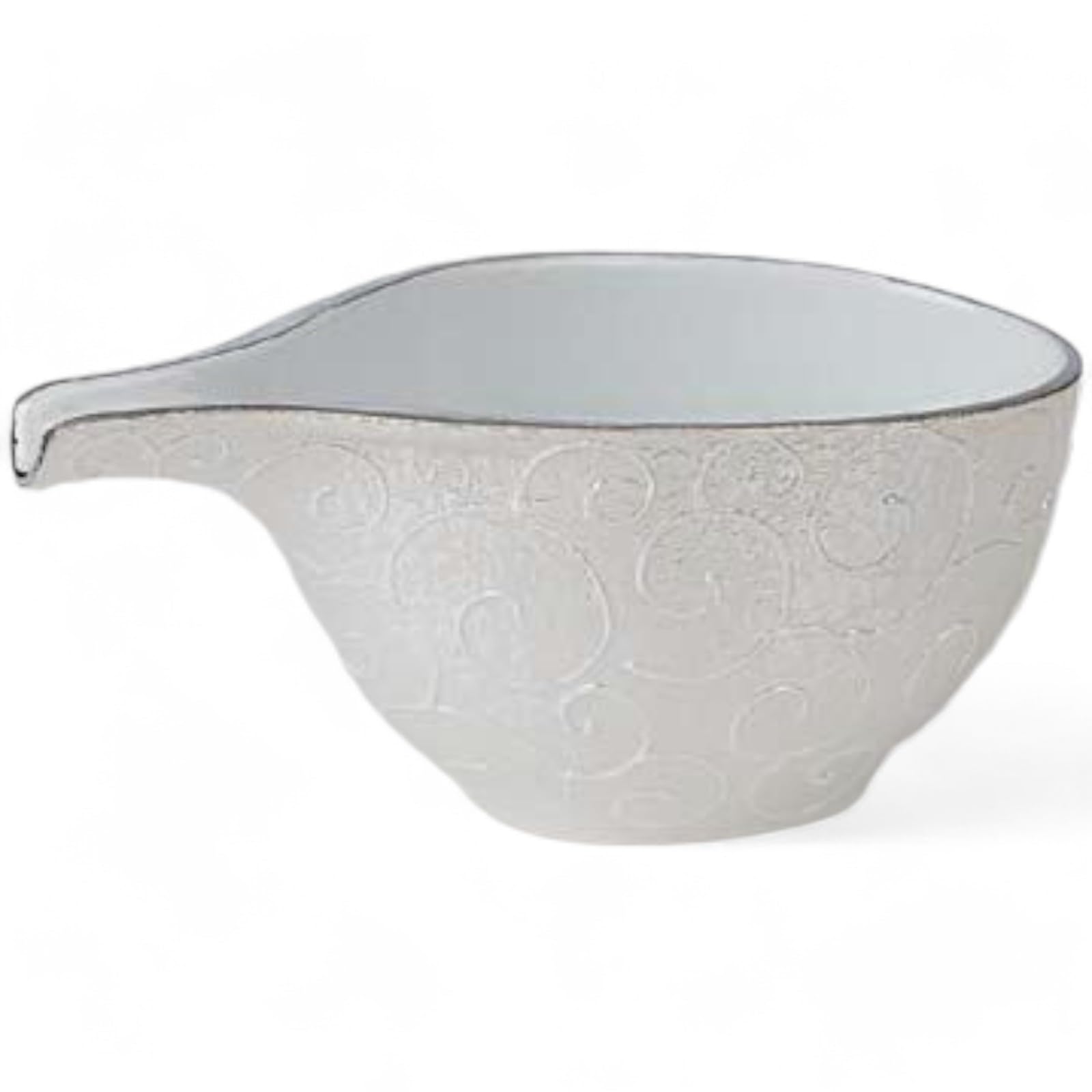 ???(Sho Bifu) Takumifu Arita Ware 6.7 inches (17 cm), Tokuri Arabesque Platinum Katakuchi Sake Bottle, Made in Japan