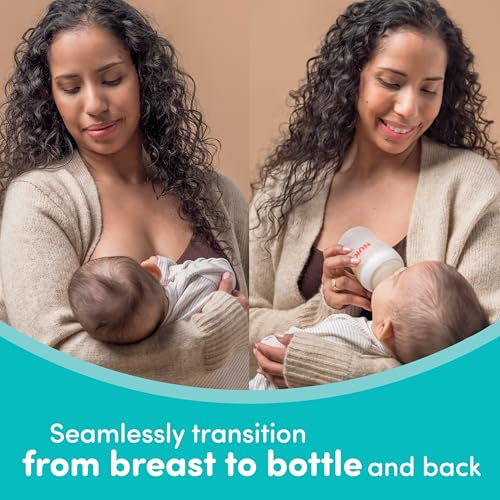 Image of NUK Perfect Match Natural + Anti-Colic Bottle, 8 oz, 2 Pack
