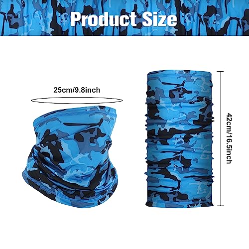 Breathable Neck Gaiter Face Scarf Mask for Men Women Hiking, Cycling, Sports, Fishing, Sun UV Protection Bandana2