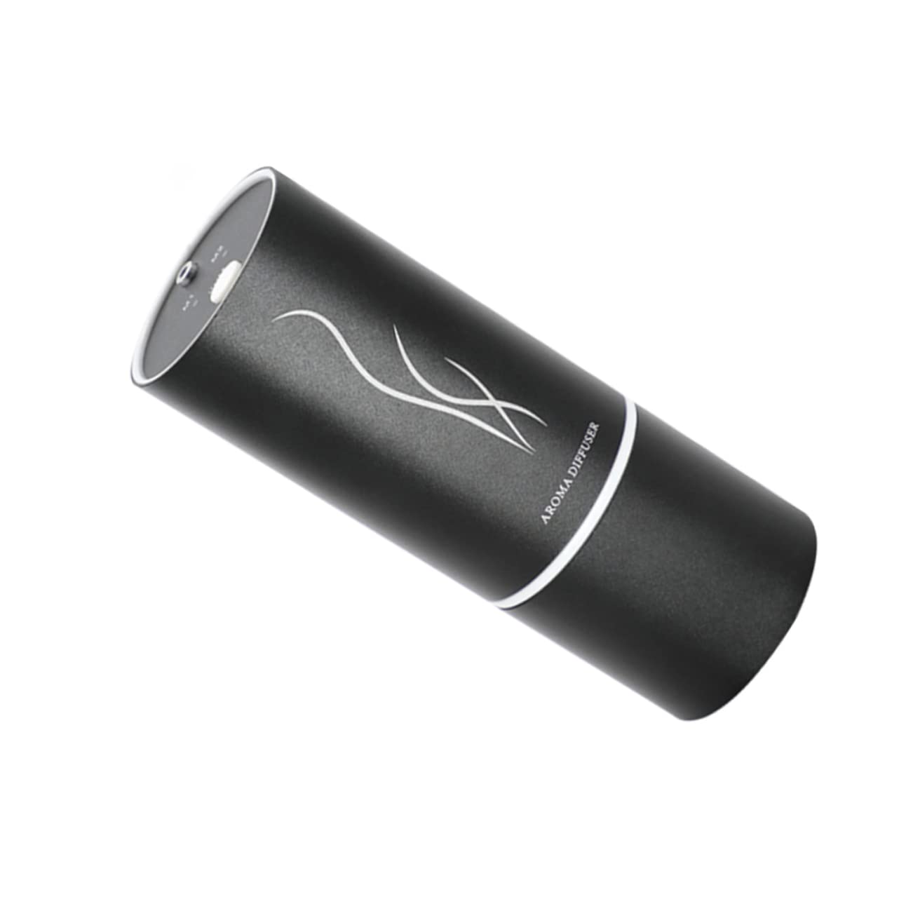 Tragbarer Kleiner USB Aroma Diffusor für Ätherische Öle 20ml Schwarz