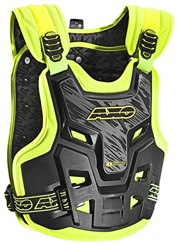 AXO Protección Defender, talla única, negro/amarillo