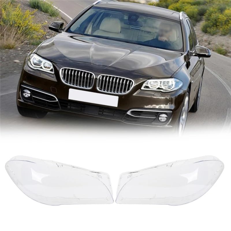 Faro Lente Paralume Copertura Per BMW Per F10 Per LCI Per F11 Per F18 2010 2011 2012 2013 2014-2016 Copri-paralume Fari Auto Copri-fari Copri-guscio In Vetro