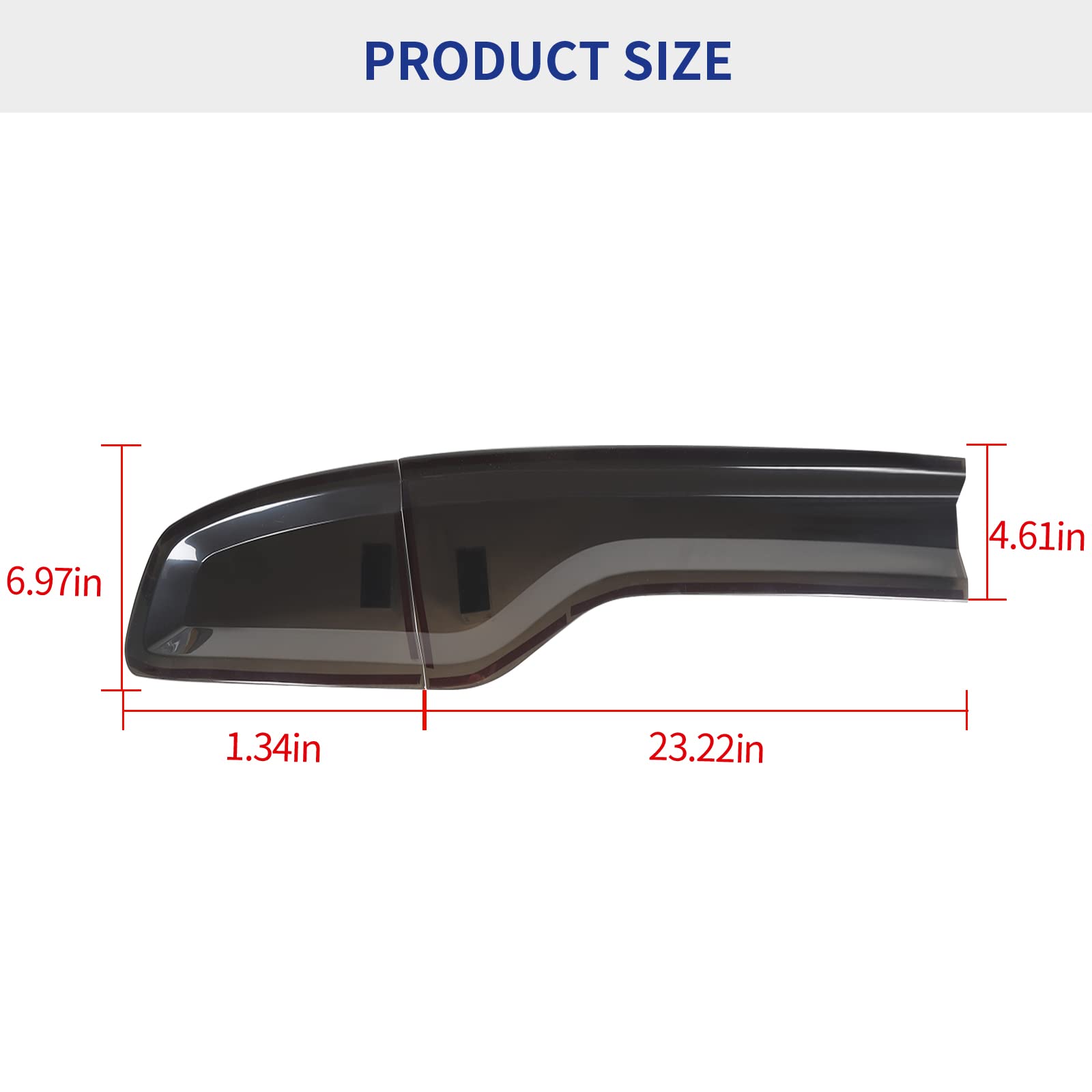 Front Bumper Fog Light Lamp Cover Trim for Dodge Charger 2015