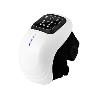 Cordless Knee Massager with Large LED Screen, Heated and Vibration, Heated Knee Massager, Gift for Birthday, Gift for Husband Mom Dad