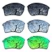 3 Pair Polarized Replacement Lenses for Oakley Half Jacket 2.0 XL Pack-BSE4