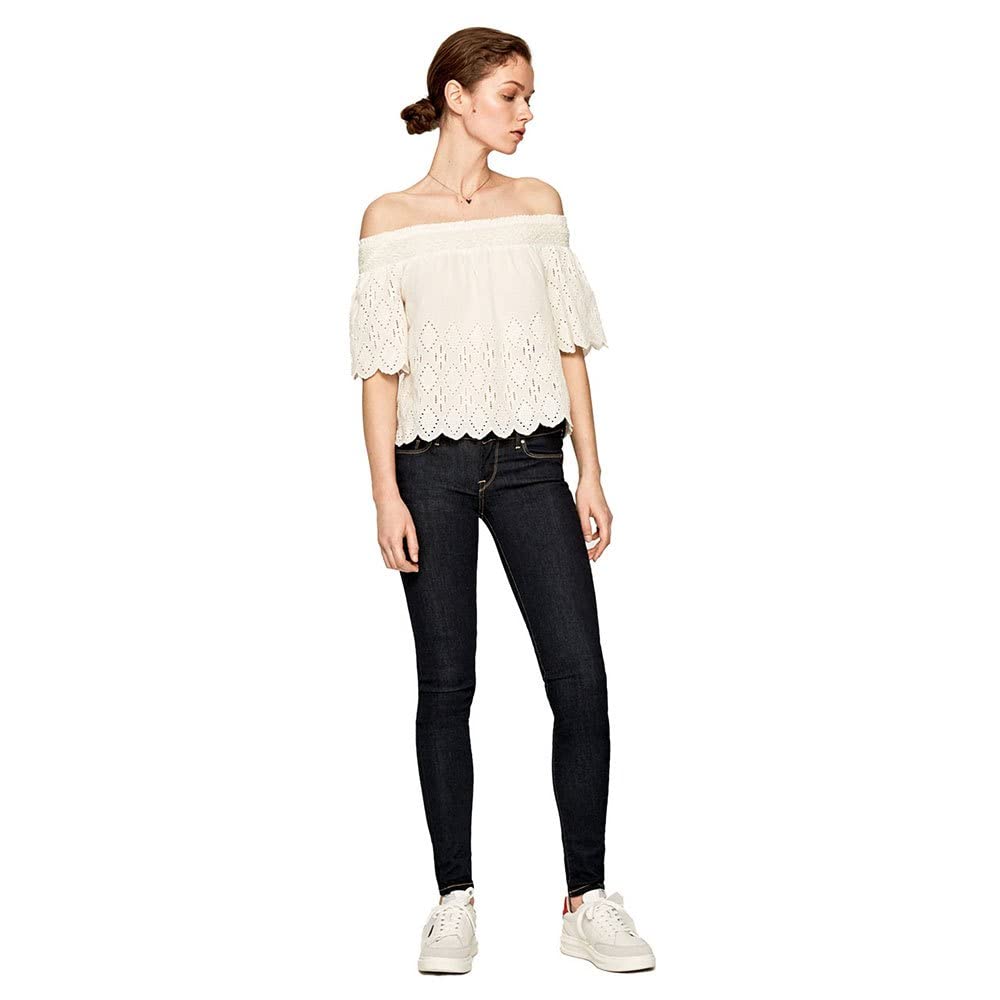 Pepe Jeans Damskie dżinsy Rosevelt Red