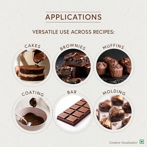 Image of Van Houten Professional (VHP) Milk Compound Buttons - 400 g | Ideal for Baking