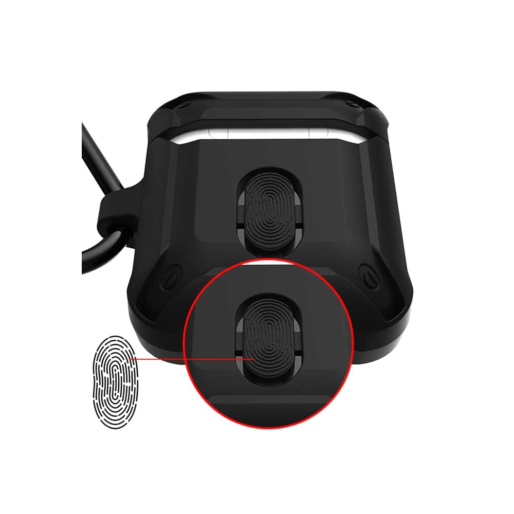 WIWU APC002 Coque de Protection pour Airpods Noir