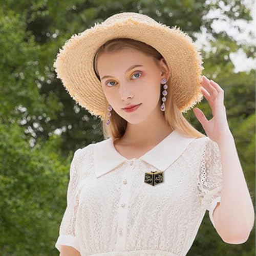 Bücher Anstecknadeln Cartoon Bücher Emaille Pins Geschenke für Bücherliebhaber Dekorative Anstecknadeln für Rucksäcke Kleidung Taschen Jacken Lern Geschenke für Lehrer Schüler