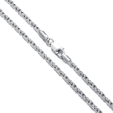 Dralox Rope Chain Necklace for Men 2MM 