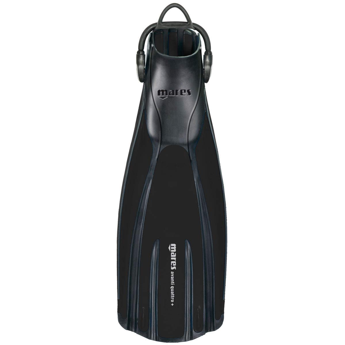Mares Avanti Quattro Plus Fins Black Large-Extra Large (UK 9.5-12.5 / EU 44-48)