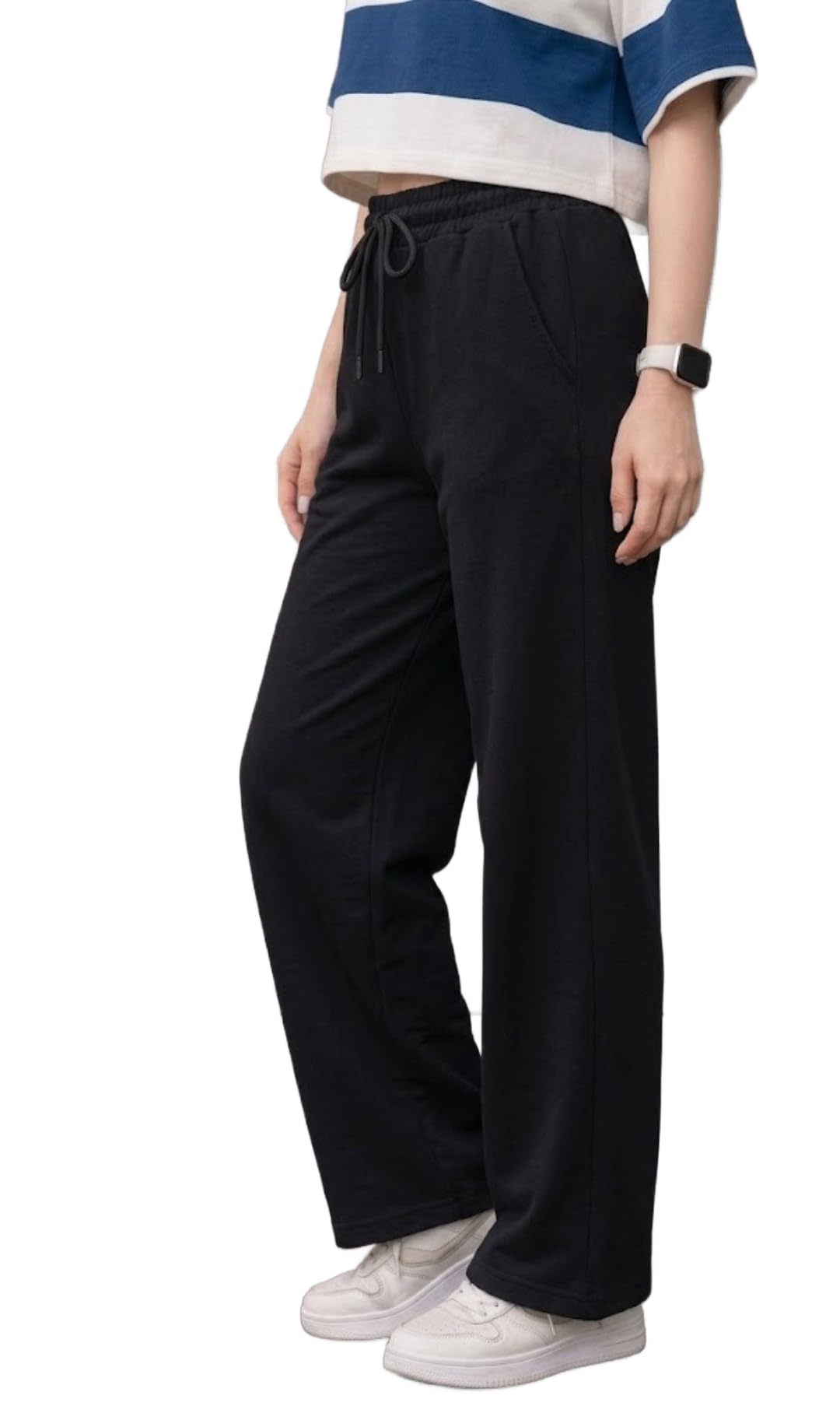 Track Pant for Women || Baggy Fit || Track Pants || Full Elastic Jogger Track Pant ||-image-12