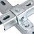 5 Hole U Shaped Strut Connector Bracket, Fit for ½" Bolt in 1-5/8" Strut Channel Rail Crossmember Mounted Taller Strut Channel.(2PCS)