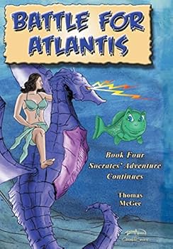 Hardcover Battle for Atlantis: Socrates' Adventure Continues Book