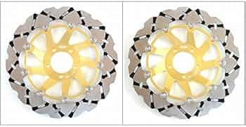 Arashi ブレーキディスクローター ゼファー1100 左右セット 51Lpf6NoI7L._AC_UF350,