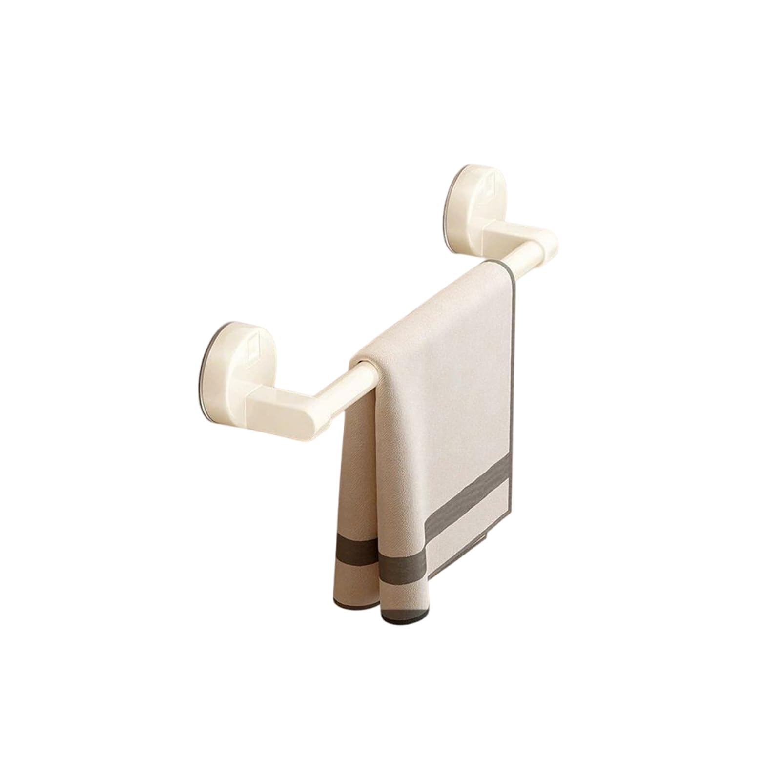 Étagère serviette salle de bain JATIBOSH, support de luxe en aluminium anodisé 33cm