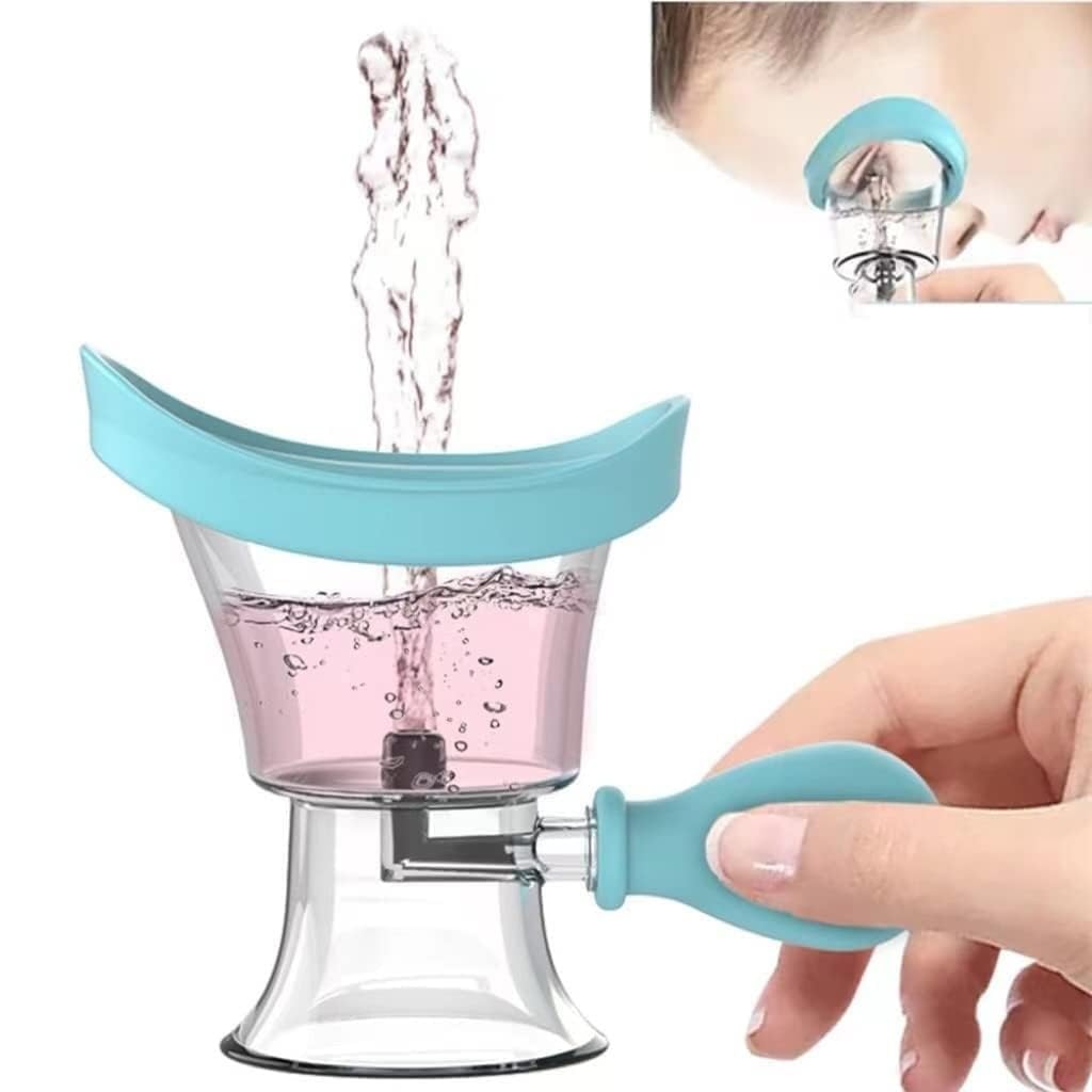 Eye Wash Cup with Handle, Reusable Eye Rinse Cup, Blue, for Eye Cleansing and Irrigation-image-36