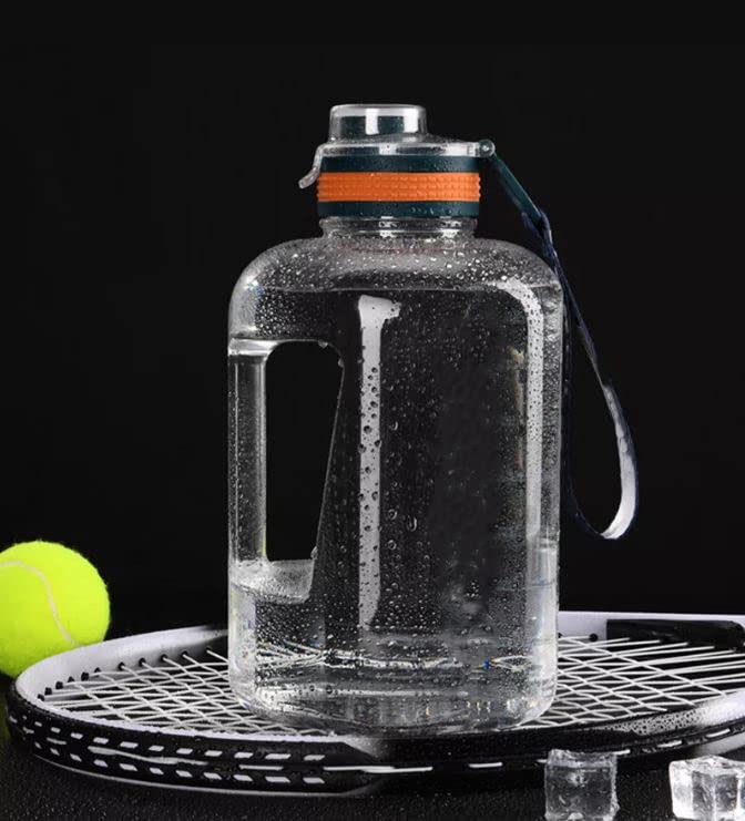 Buy Sisliya Half Gallon Water Bottle with Time Marker, Large