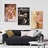 YFKOCTU 3 PCS Sabrina Poster Carpenter Music Vintage Cover Wall Art Canvas Posters Room Decorative Aesthetic Print Decor 08x12inch(20x30cm)-3pcs Style #4