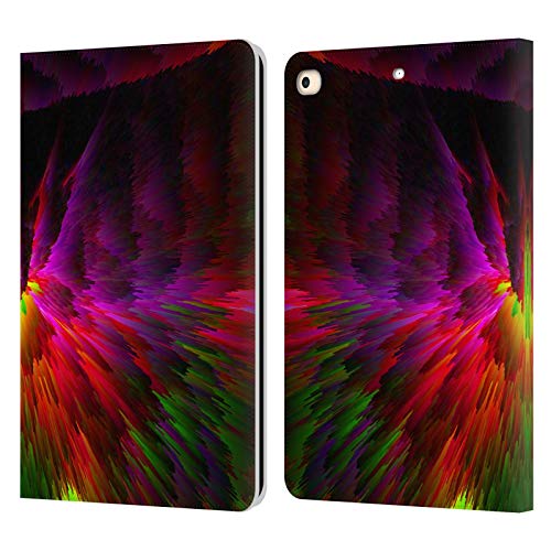 Carcasa de cuero para iPad 9.7 con arte Haroulita ideal para cafeterías